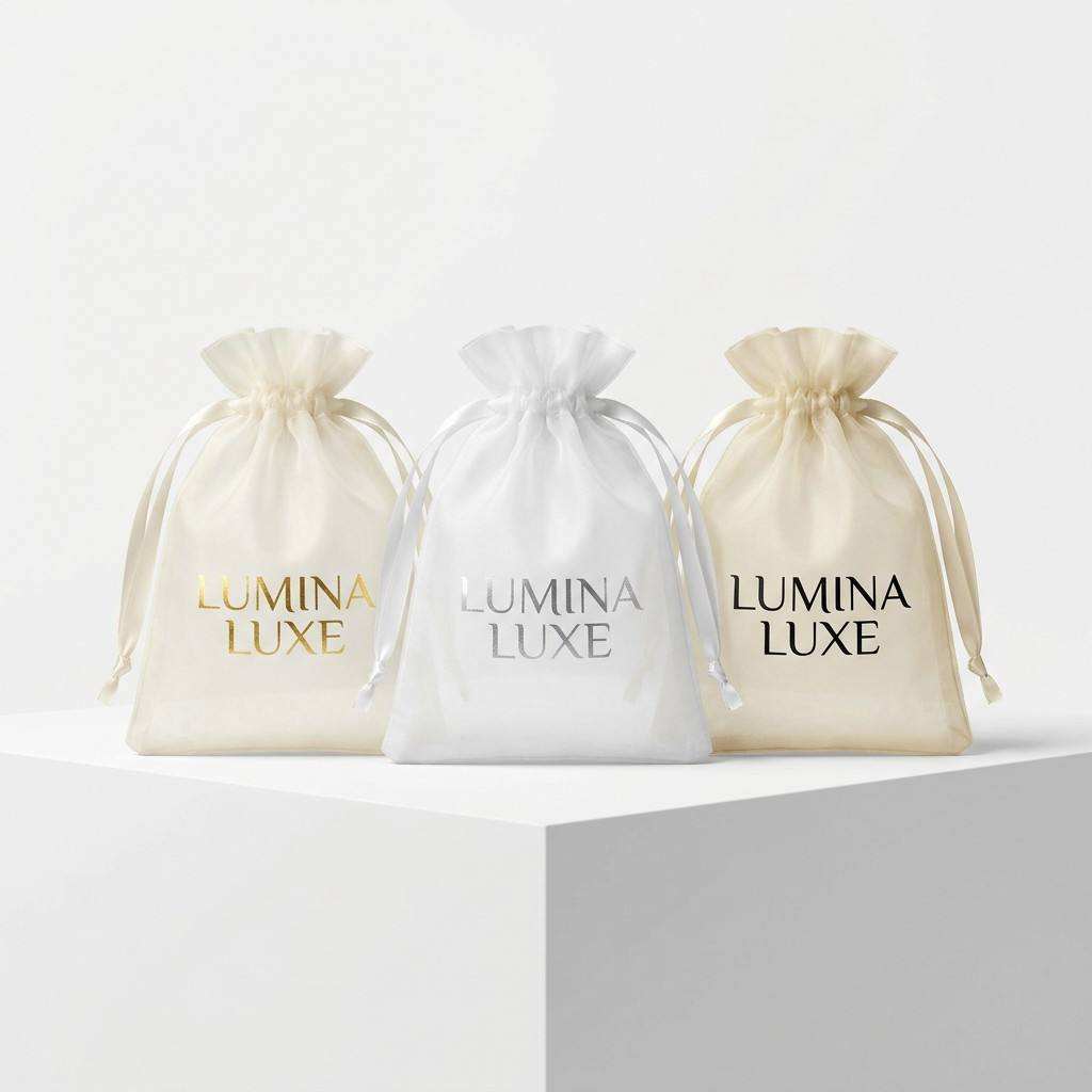 Luxe Organza Ribbon Pouch