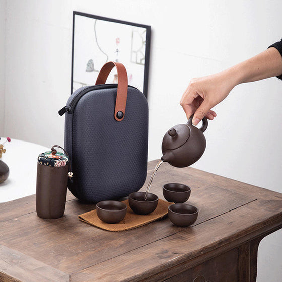 ZenScape Ceramic Tea Set