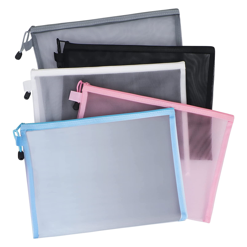 A4 ClearMesh Document Pouch