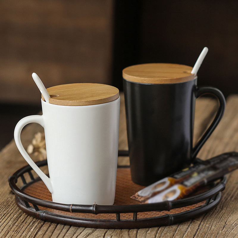 400ml CoasterLid Ceramic Mug