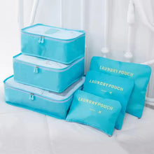 6-Piece Travel Packing Organiser