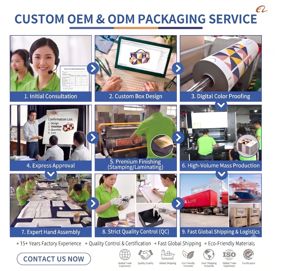 Modern AI Creation Kit Magnetic Gift Box With Hidden Magnet and Bold Graphics for High Tech Unboxing and PR Kit Case
