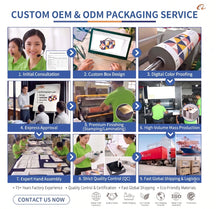 Modern AI Creation Kit Magnetic Gift Box With Hidden Magnet and Bold Graphics for High Tech Unboxing and PR Kit Case