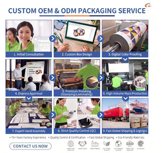 Modern AI Creation Kit Magnetic Gift Box With Hidden Magnet and Bold Graphics for High Tech Unboxing and PR Kit Case