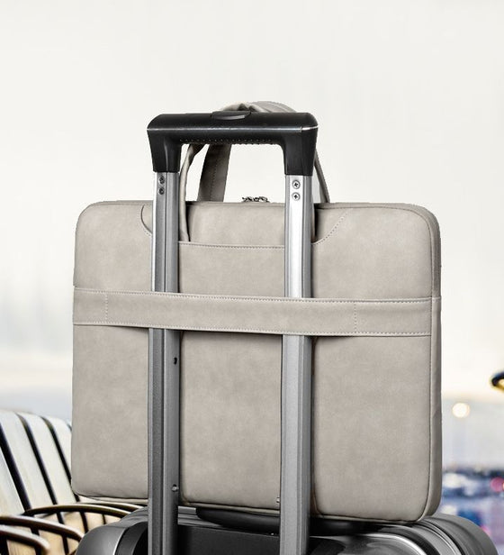 PU Leather Laptop Travel Bag - hover image