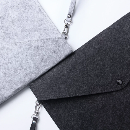 14" Felt Tablet Carry Folder - hover image