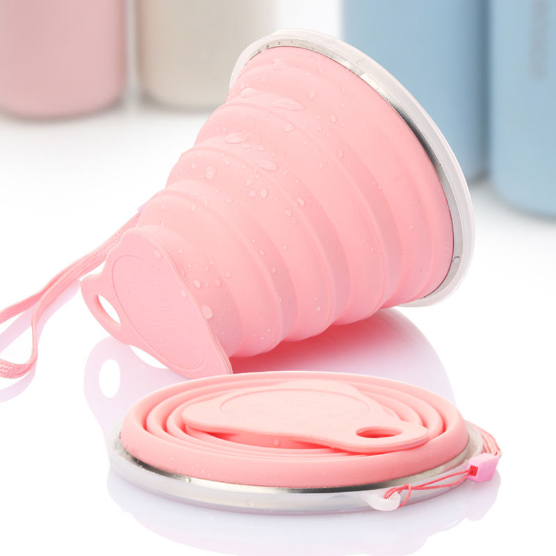 270ml FlexiFold Silicone Travel Cup