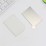 Slim Stainless Steel Pocket Mirror