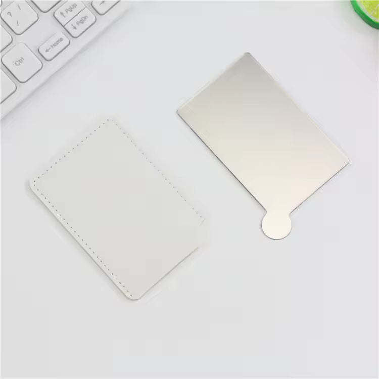Slim Stainless Steel Pocket Mirror
