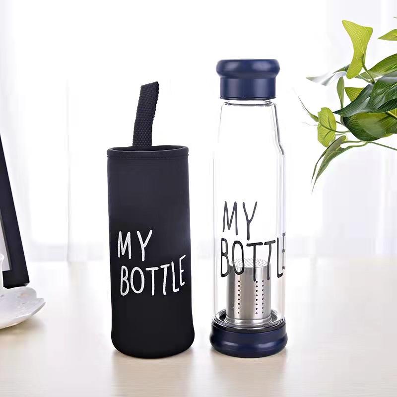 500ml Premium Glass Bottle with Tea Infuser