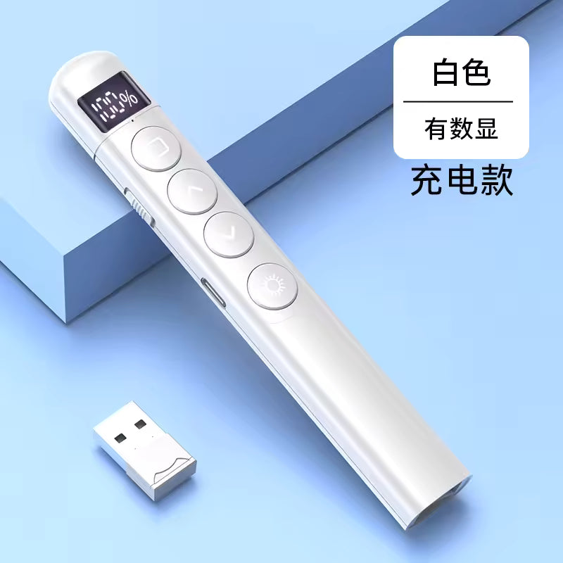 Wireless Presenter with Digital Battery Display