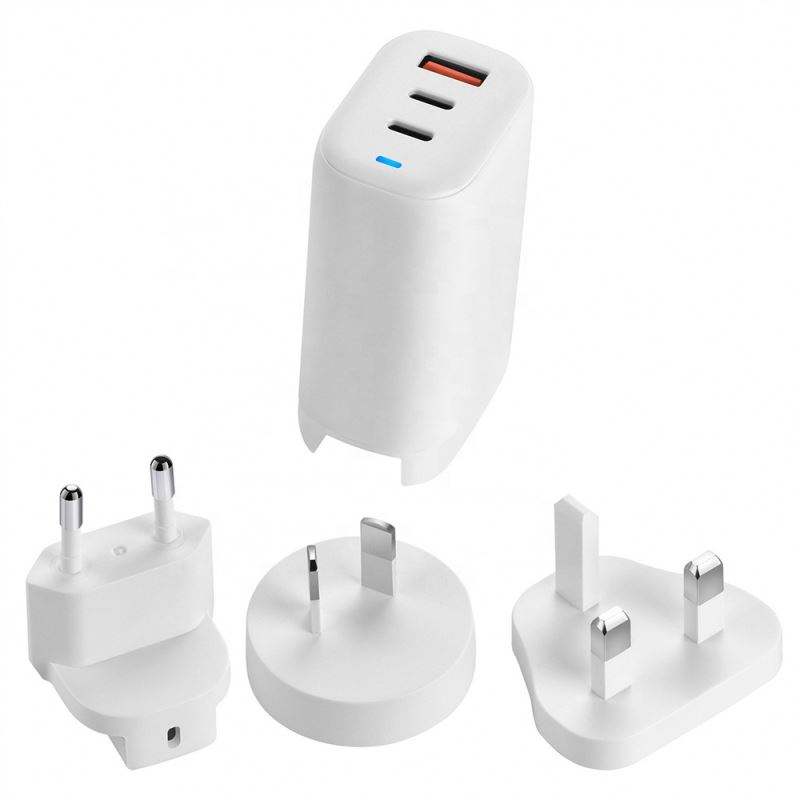 65W Universal GaN Travel Adapter Wall Charger