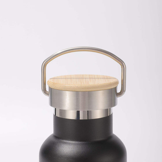 600ml ThermoBamboo Stainless Steel Bottle - hover image