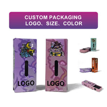 Custom Logo 2ml Disposable Packman 2ml AIO Packaging Ace ultra Premium 2g Empty Cartridge Packaging Cardboard Paper Box