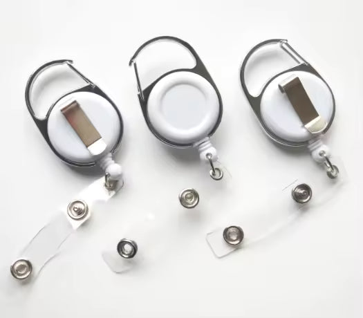 Retractable Carabiner Badge Reel