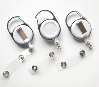 Retractable Carabiner Badge Reel