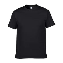 Plus Size 100% Cotton 150 GSM Custom Logo Printed Solid Color Lightweight Breathable O-Neck T-Shirt Men European Size Plain Dyed