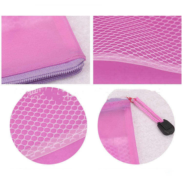Neon Transparent PVC Pouch