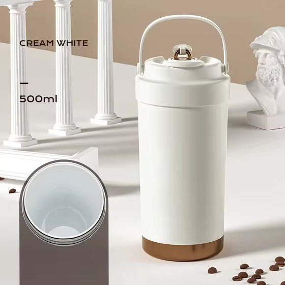 500ml PureSip Ceramic-Lined Insulated Tumbler - hover image