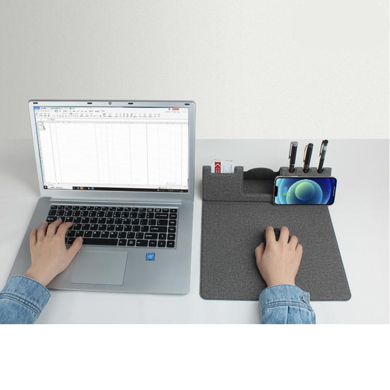 Multi-Function Wireless Charging Mousepad