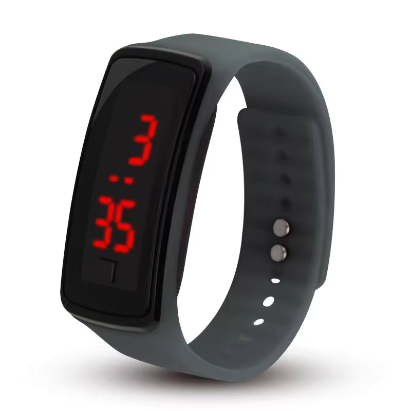 Slim LED Digital Watch