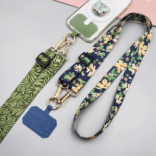 Dual Clip Crossbody Phone Lanyard