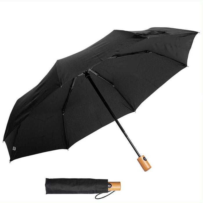 21" Automatic Foldable RPET UV Umbrella