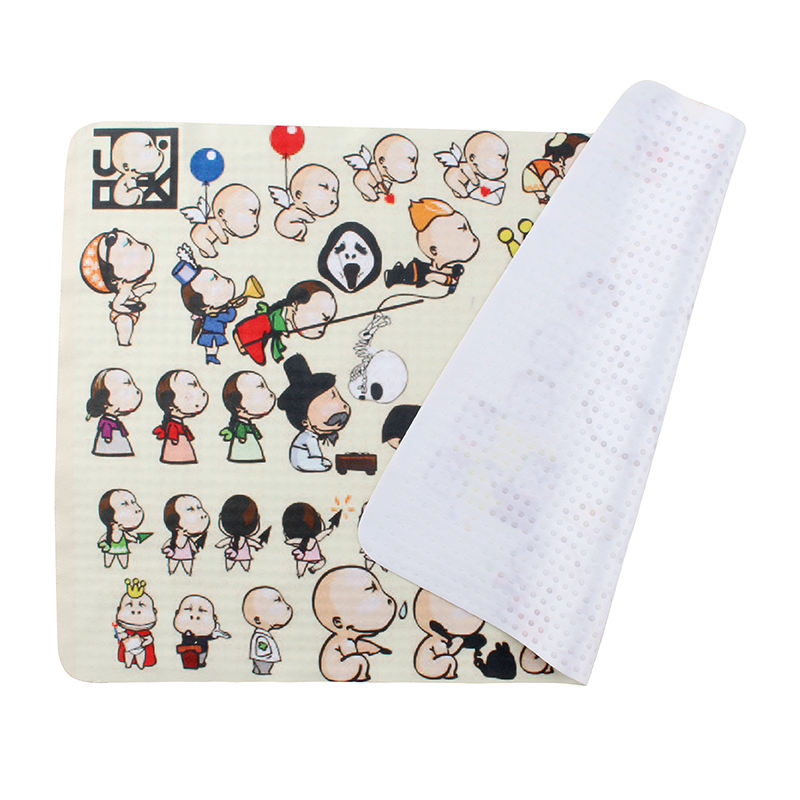 Dual-Purpose Microfiber Mousepad