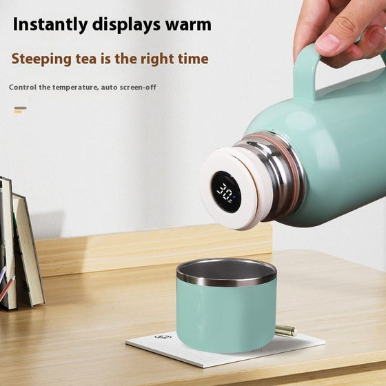960ml Travel Stainless Steel Vacuum Flask - hover image
