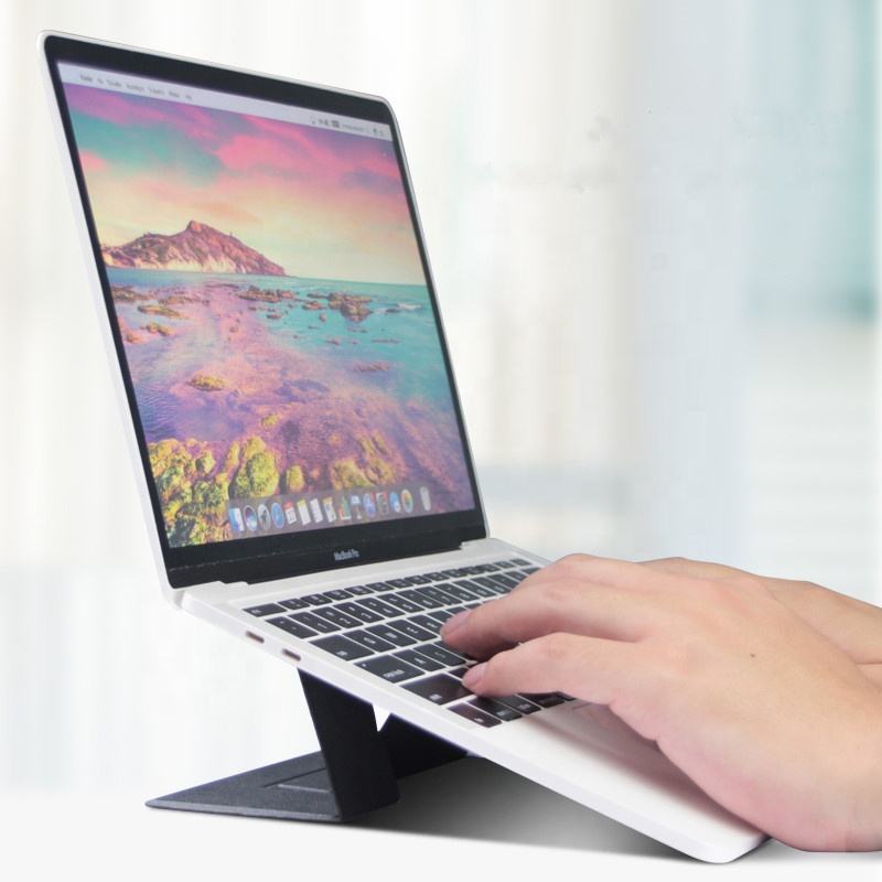 Slim Adhesive Invisible Laptop Stand