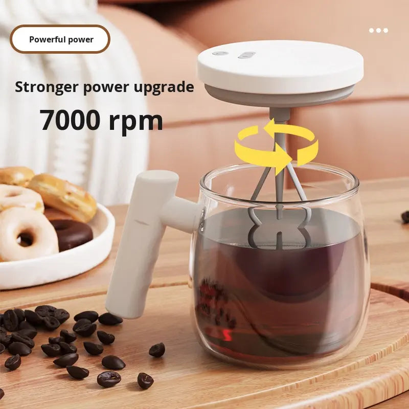 400ml StirBrew Rechargeable Glass Mug
