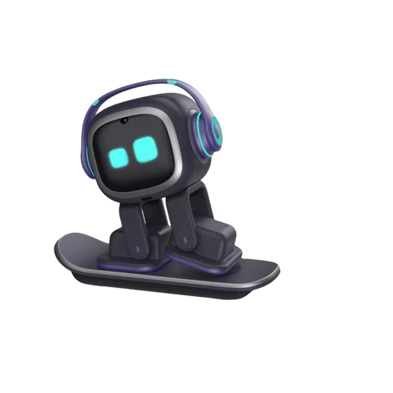 EMO Smart Home Robot AI Voice Interaction Emotional Companion Desktop Pet Interactive Robot Toy Gift for Children