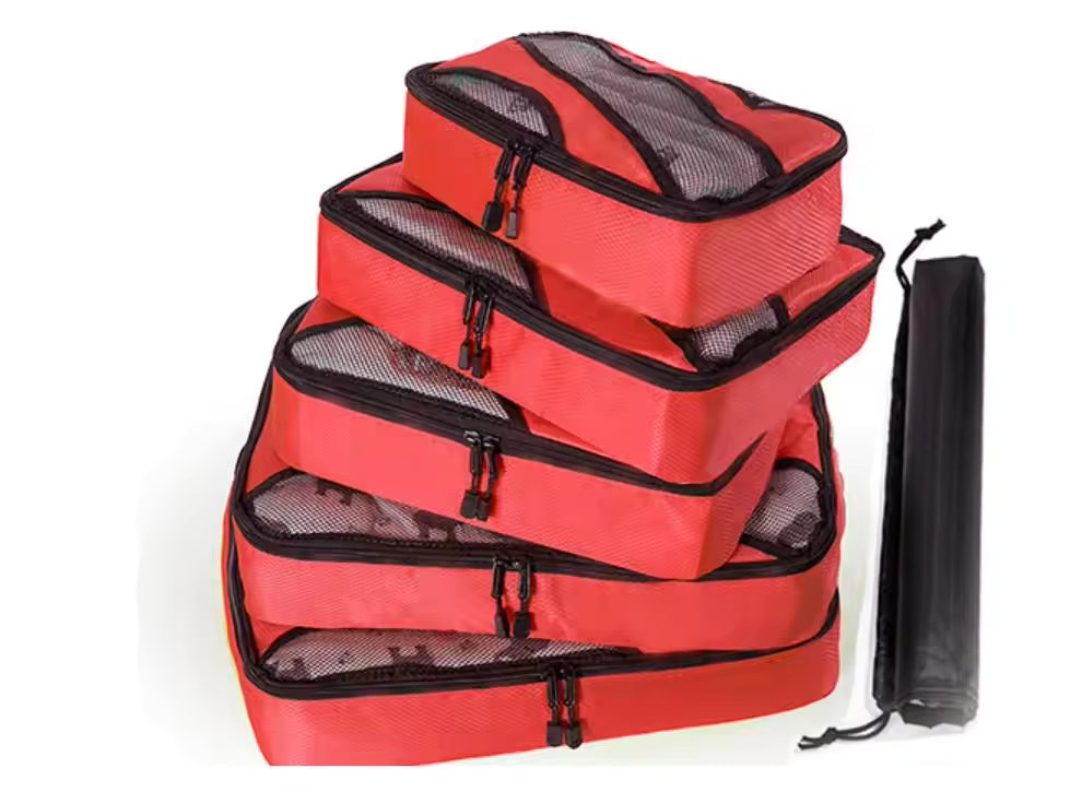 8-Piece Travel Packing Organiser Set