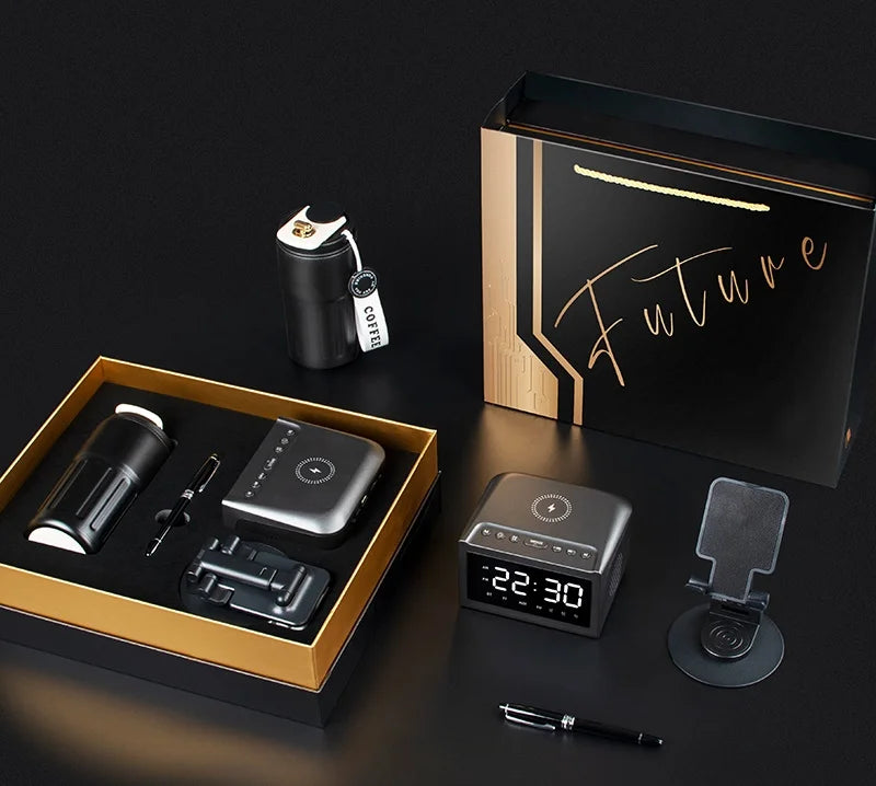 Useful Business Products Giftsets for Daily Life Mouse Phone Stand Speaker Corporate Gifts Set for Executives with Ai Innovation