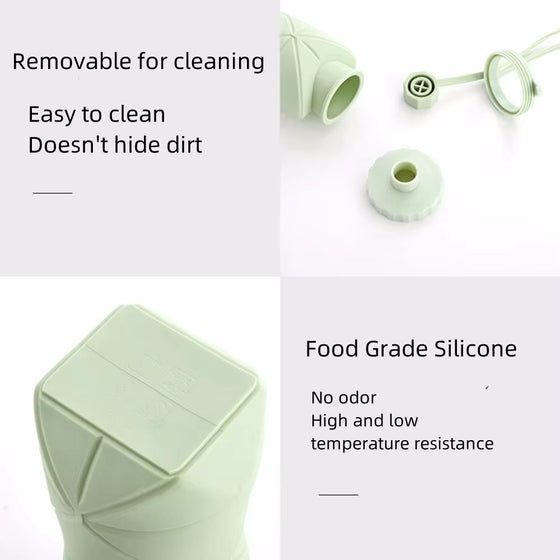 FlexSip 600ml Silicone Collapsible Bottle - hover image