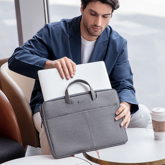 PU Leather Laptop Travel Bag