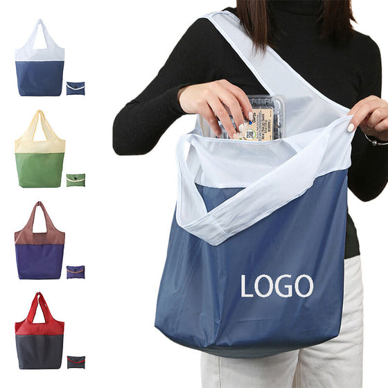 EcoFold DuoTone RPET Shopping Bag - hover image