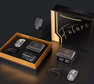 Useful Business Products Giftsets for Daily Life Mouse Phone Stand Speaker Corporate Gifts Set for Executives with Ai Innovation