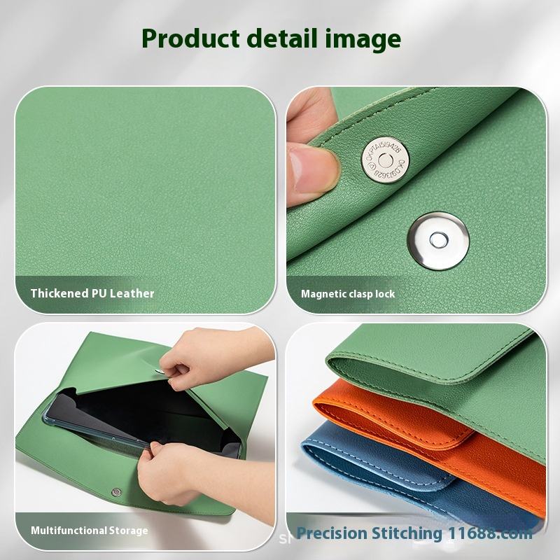 A4 PU Leather Document Holder