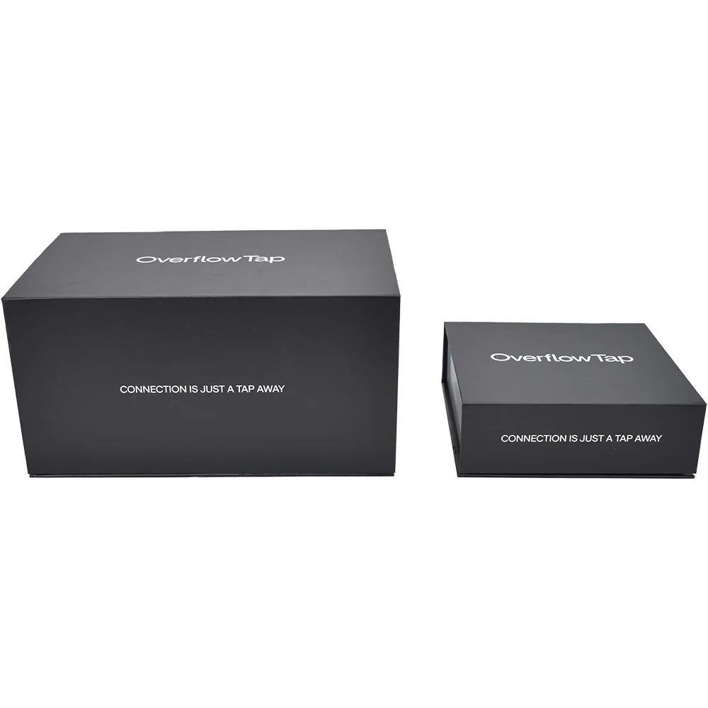 High Quality Custom Black Magnetic Luxury Gift Box Matt Lamination Sponge Lining for Drone AI Glasses Magnetic Boxes Supplier