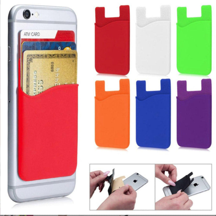 Silicone Phone Card Holder
