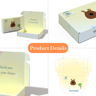 Custom Attractive Price Hot Sale Kraft Portable Biodegradable Compostable Corrugated Packaging Clothing Mailer Box Embossing