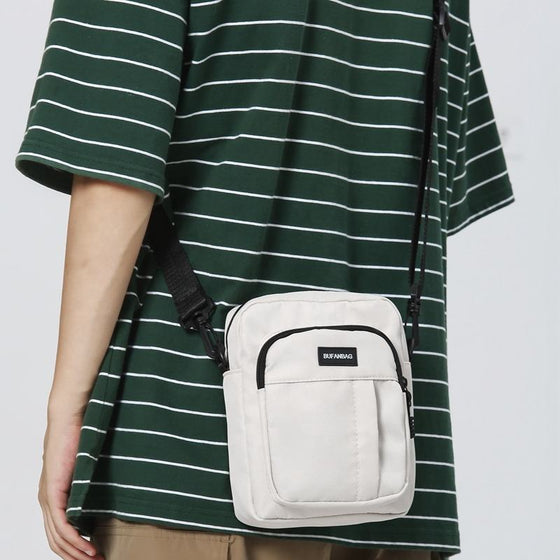 Urban Nylon Zip Sling Bag - hover image