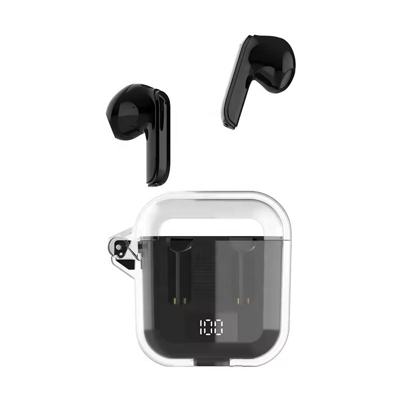ClearView Wireless Earbuds Digital Power Case