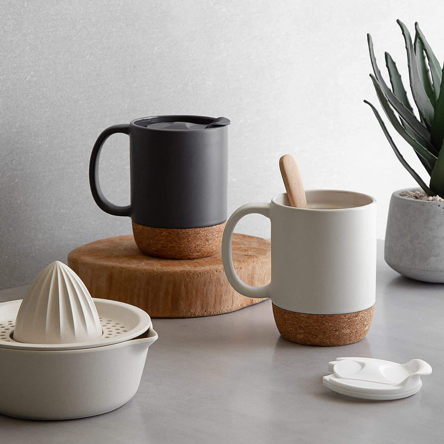 360ml CorkBase Ceramic Mug