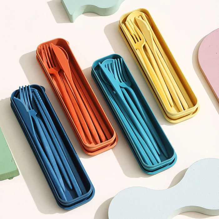EcoWheat ColorPop Cutlery Set