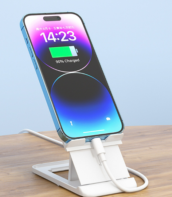 Ultra-Slim Foldable Phone & Tablet Stand - hover image
