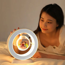 Smart AI Acrylic for Speaker Magnetic Levitation Eternal Flower Desktop Ornament Perpetual Motion Toy Gift Patent