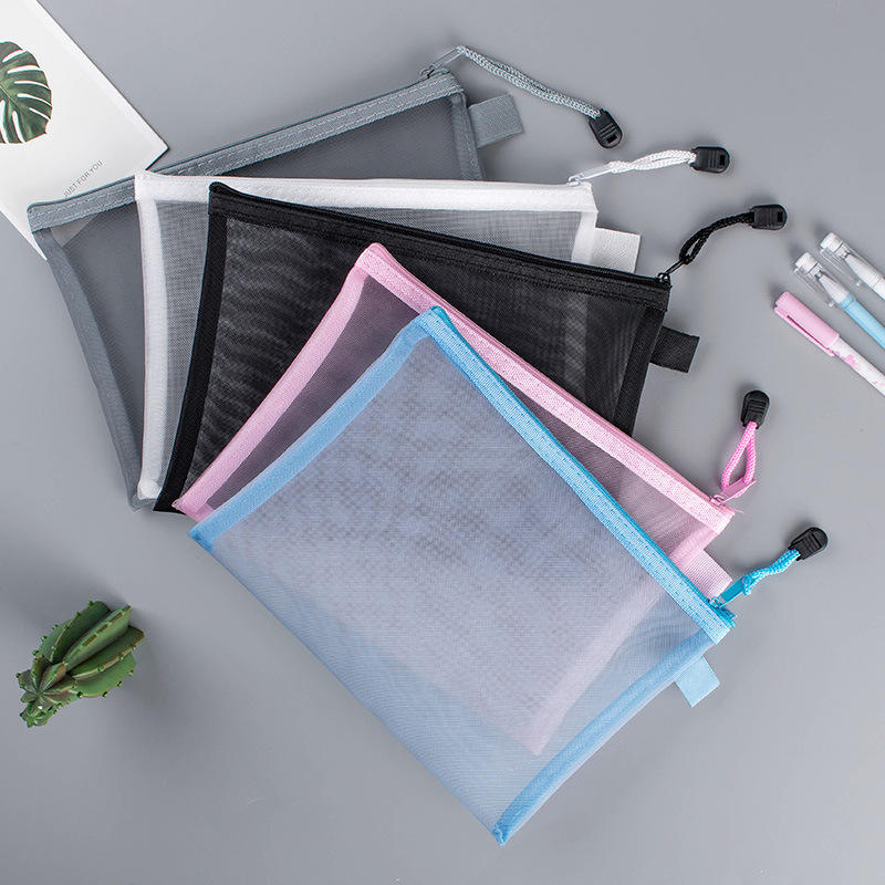 A4 ClearMesh Document Pouch