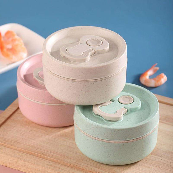 EcoWheat Round LunchBox